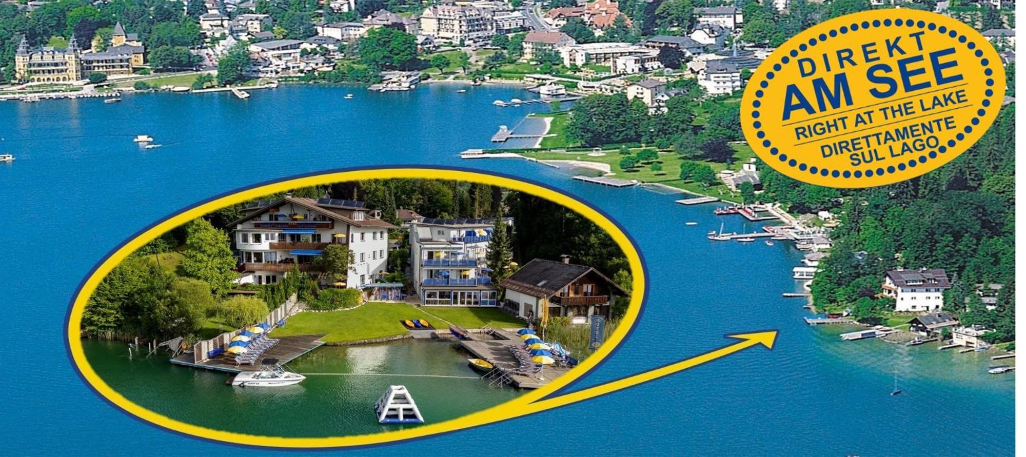 Barry Memle Directly At The Lake Velden am Wörthersee Exterior foto